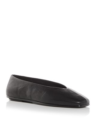 Jeffrey Campbell Women's Fathom Square Toe Ballet Flats