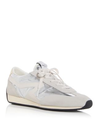 rag & bone Women's Retro Runner Slim Low Top Sneakers