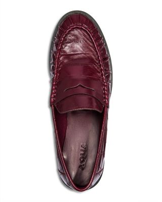AQUA Women's Hanah Loafer Flats - Exclusive