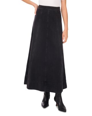 1.STATE Denim Maxi Skirt