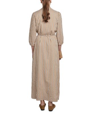 Point Puff Sleeve Dress