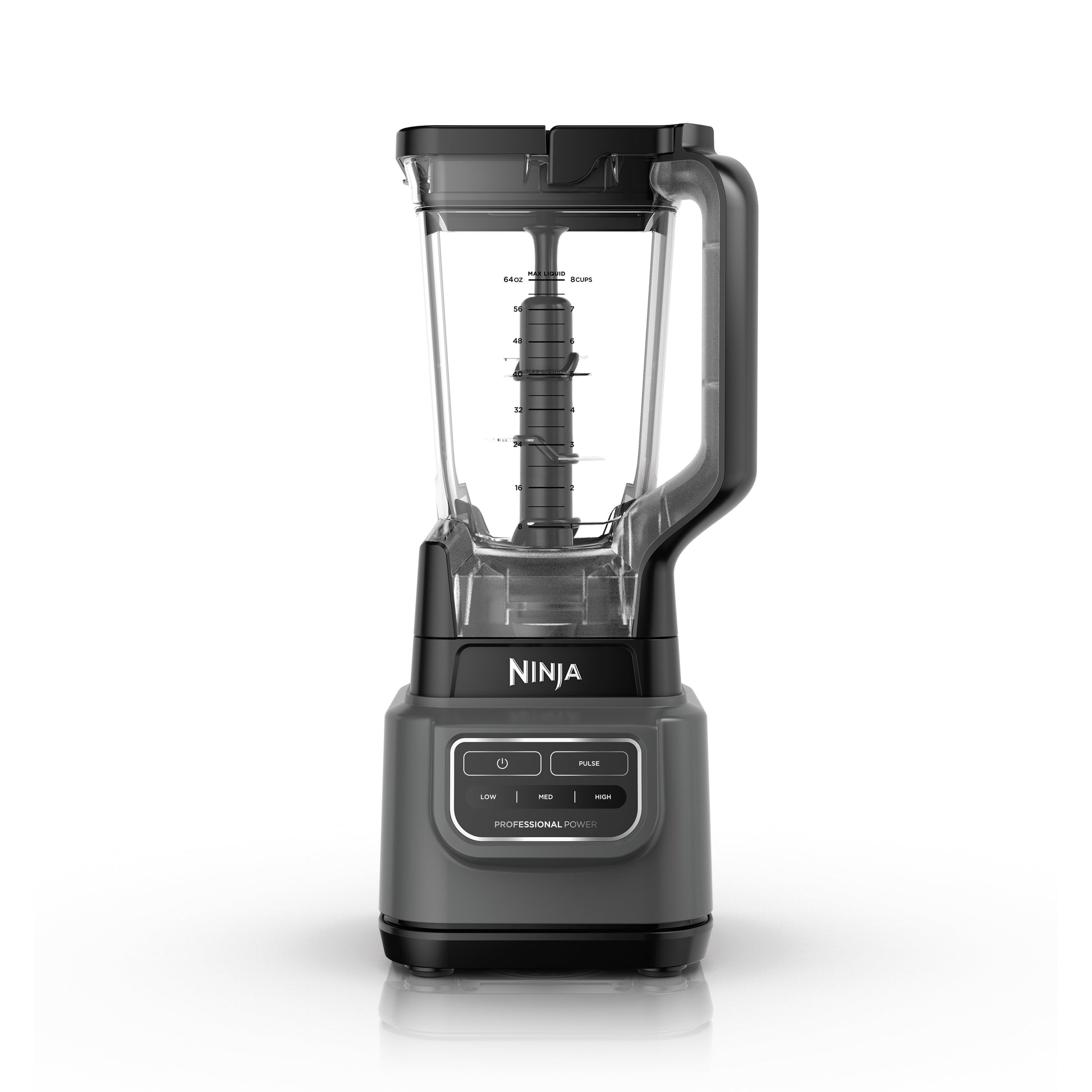 thumbnail image 2 of Ninja Classic Blender, 1000 Watts, Low, Medium, High Speeds, 72 Oz. Pitcher, Dark Gray, 2 of 10