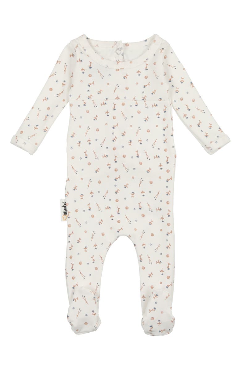 Manière Berry Floral Footie