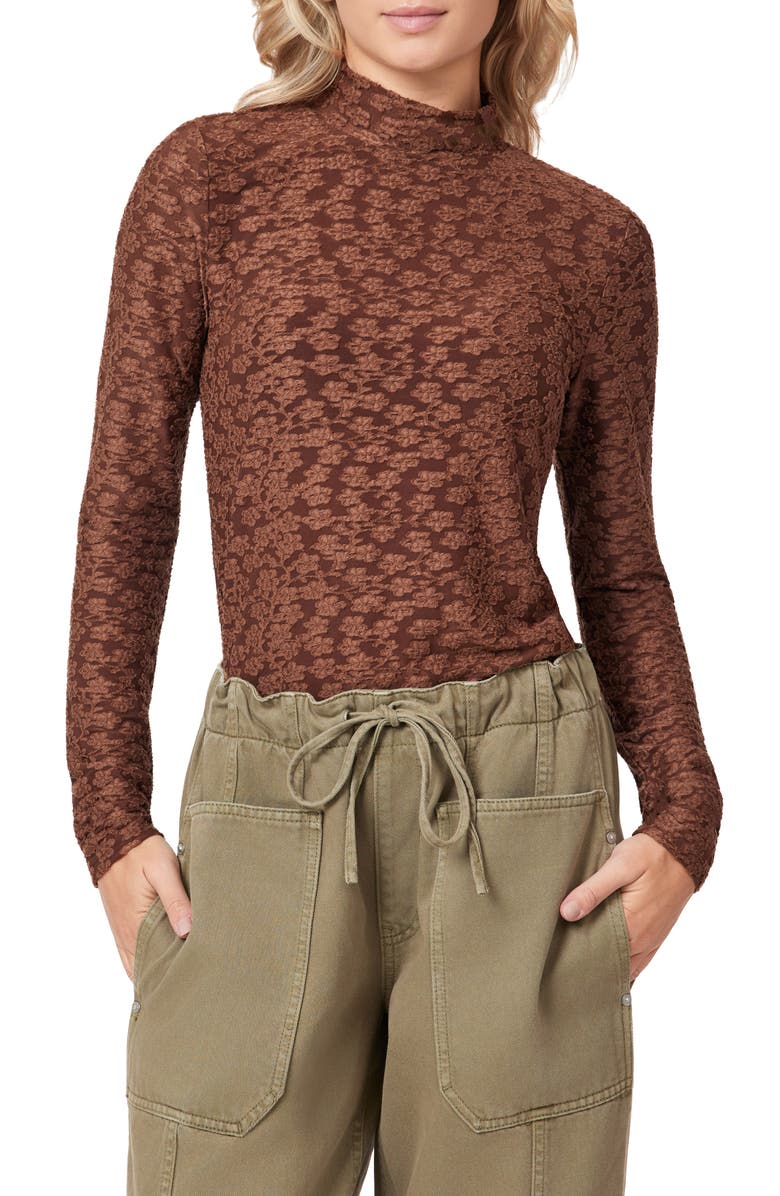 Scotch & Soda Long Sleeve Turtleneck Top