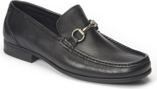 Sandro Moscoloni Enrico Leather Bit Loafer, Main, color, BLACK