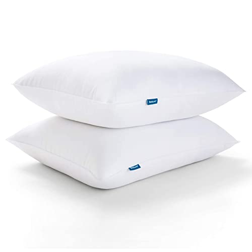 Bedsure Pillows King Size Set of 2 - King Pillows 2 Pack Down Alternative Hotel Pillows, Soft and Supportive Bed Pillows for Side and Back Sleeper