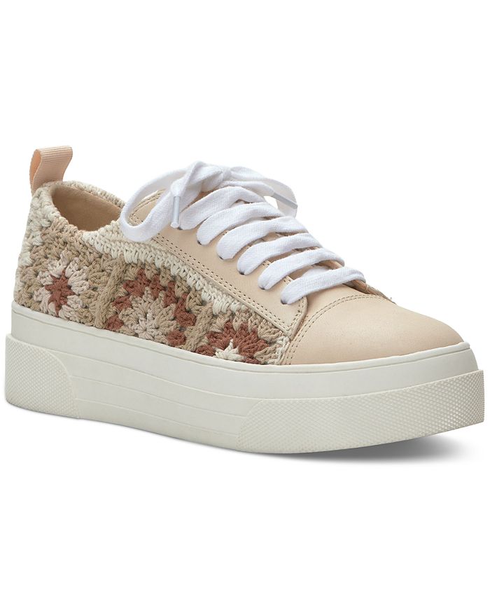 Lucky Brand - Women's Cambree Crochet Platform Sneakers