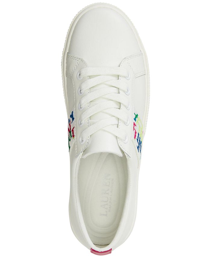 Lauren Ralph Lauren - Women's Janson III Lace-Up Low-Top Sneakers