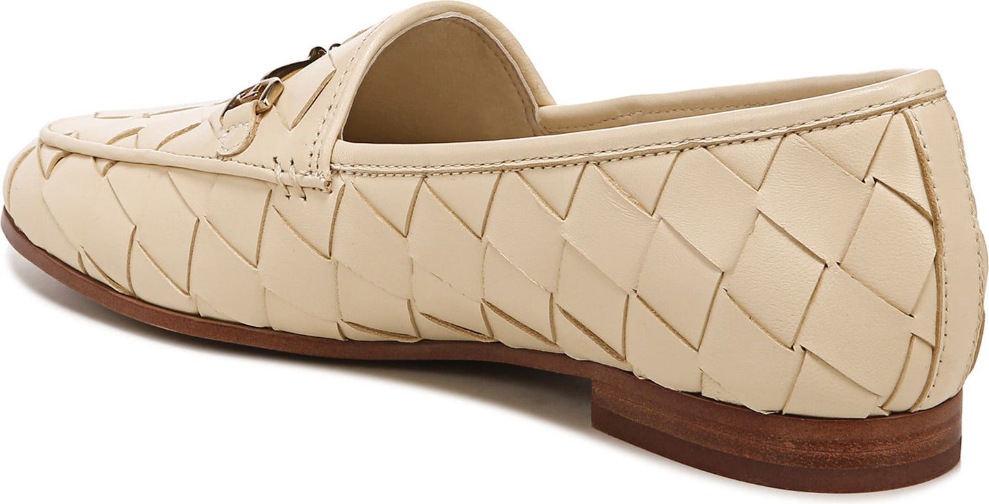 SAM EDELMAN Loraine Woven Loafer, Alternate, color, EGGSHELL