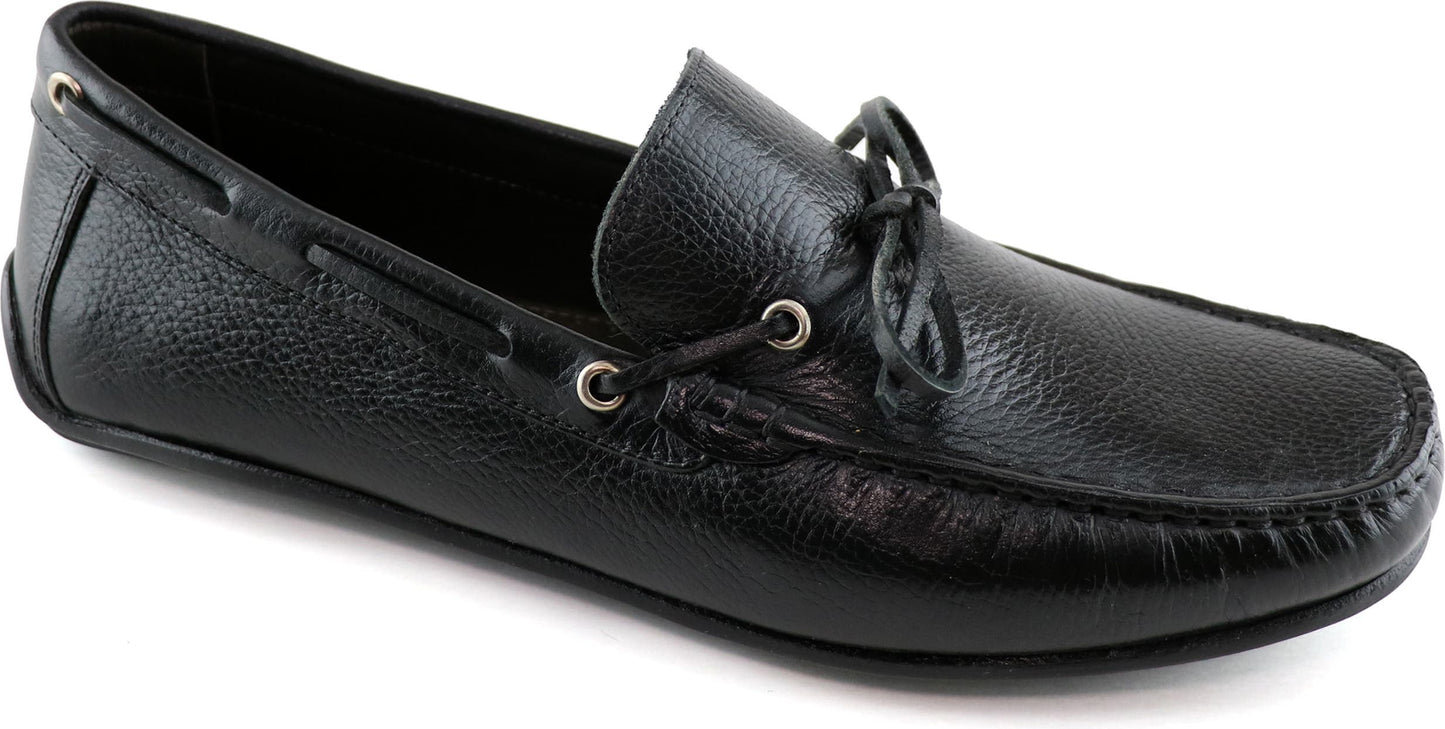 Marc Joseph New York Somerville Leather Loafer, Main, color, BLACK GRAINY