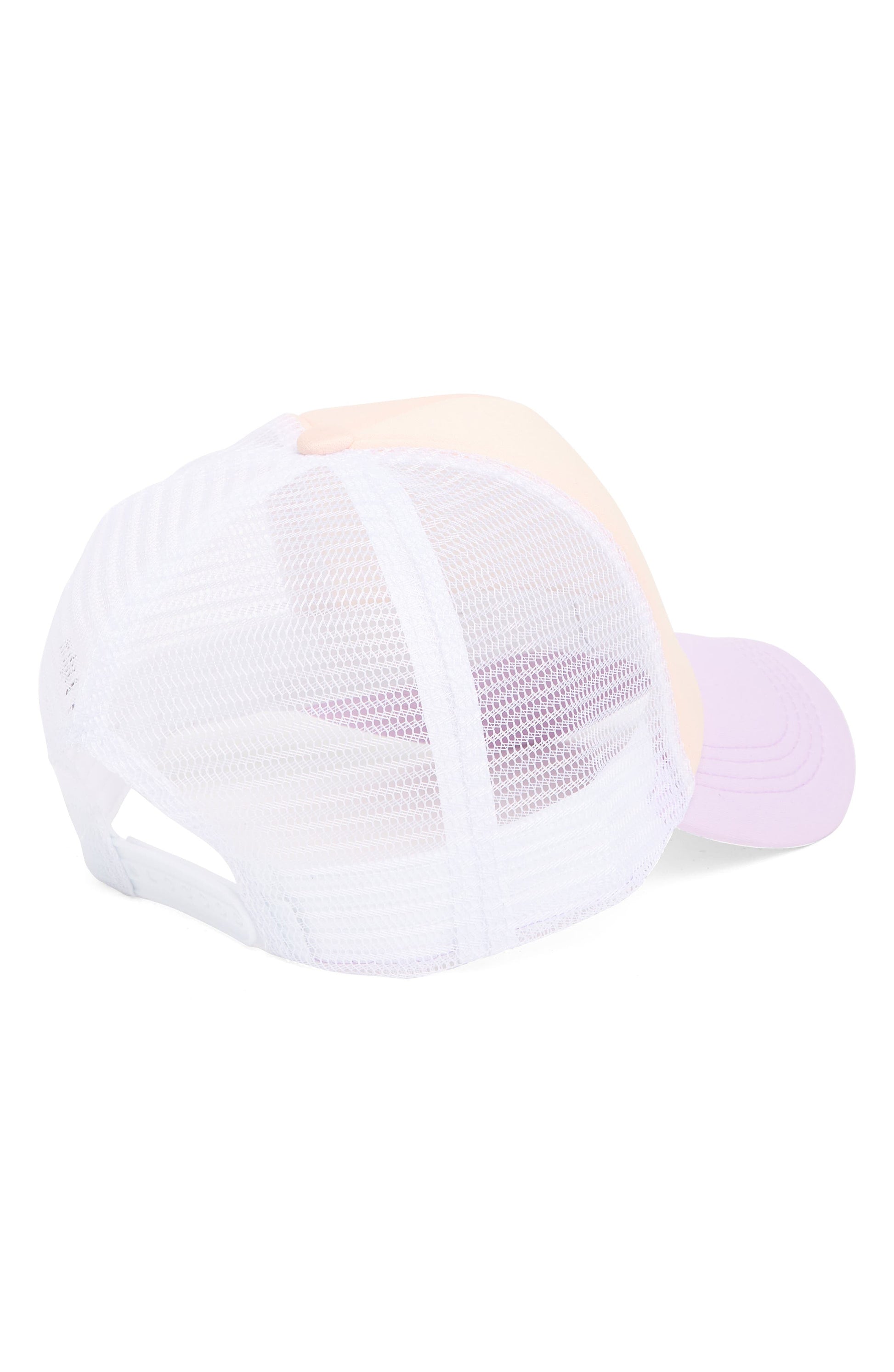 Melrose and Market Colorblock Baseball Cap, Alternate, color, PEACH MULTI COMBO