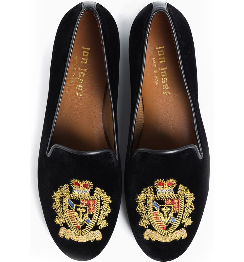 Jon Josef Gatsby Embroidered Emblem Flat (Women)