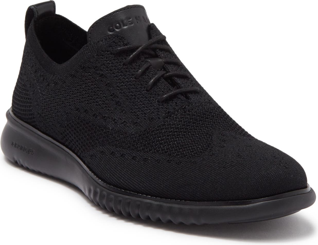 COLE HAAN 2.ZeroGrand StitchLite Oxford Sneaker, Main, color, BLACK/ BLA