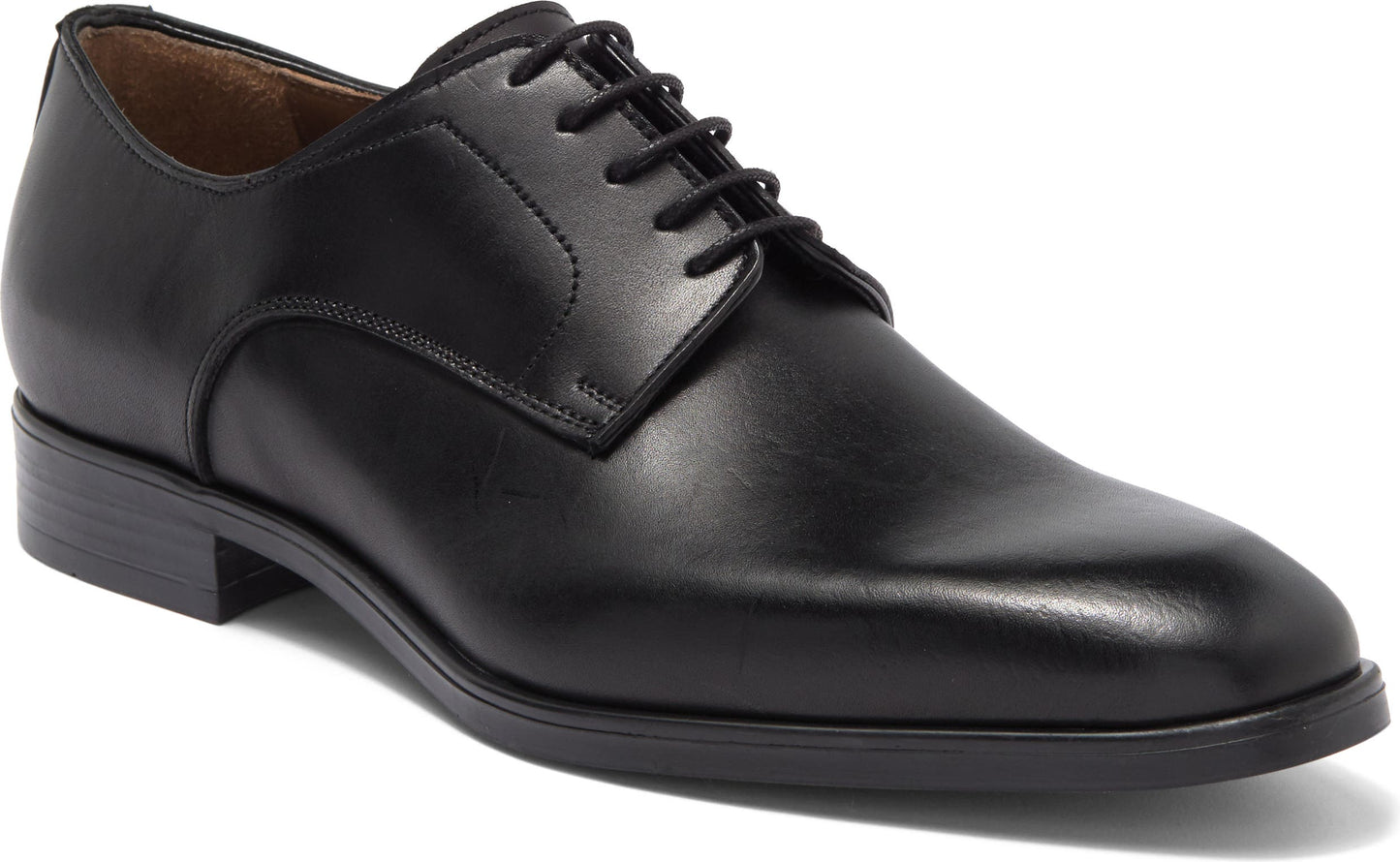 To Boot New York Seth Plain Toe Derby, Main, color, CRUST NERO