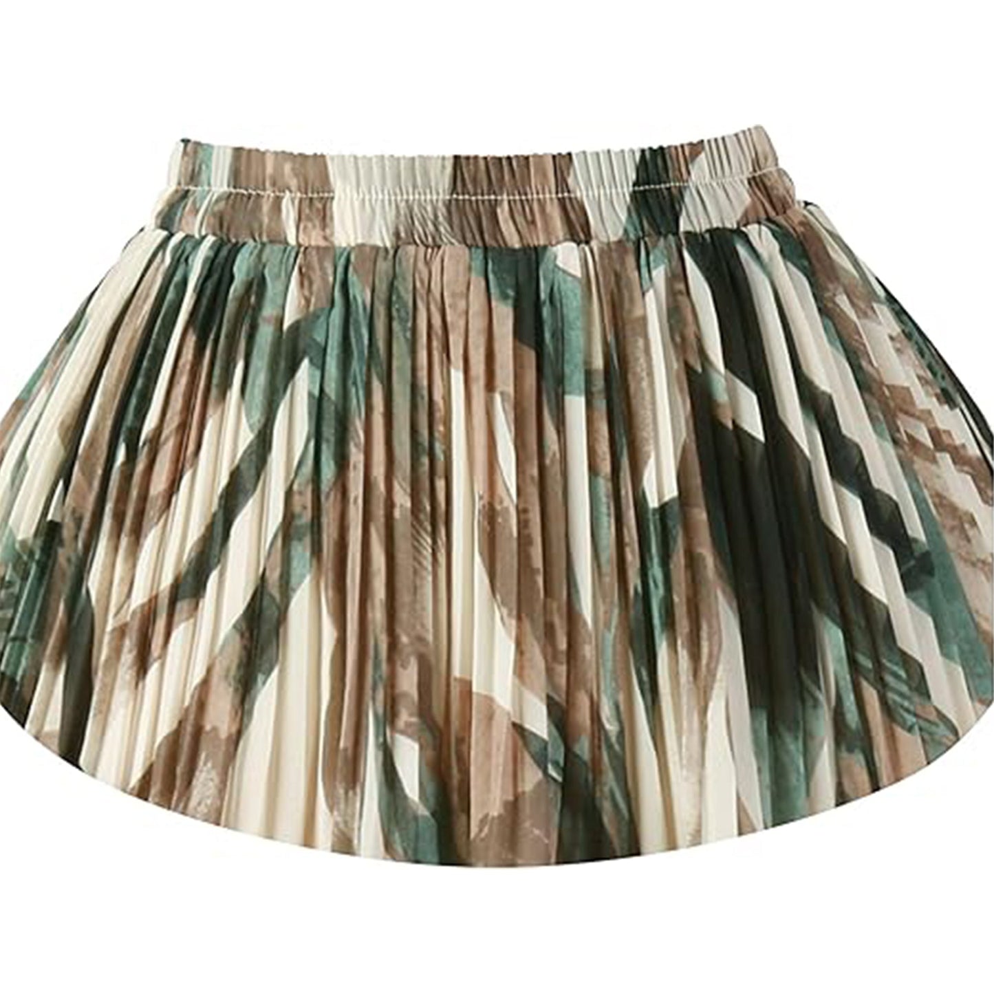 Walmart VDJ Women Floral Printed Skirts High Waisted Flattering Summer Beach A-Line Flowy Midi Skirtw for Ladies Size L