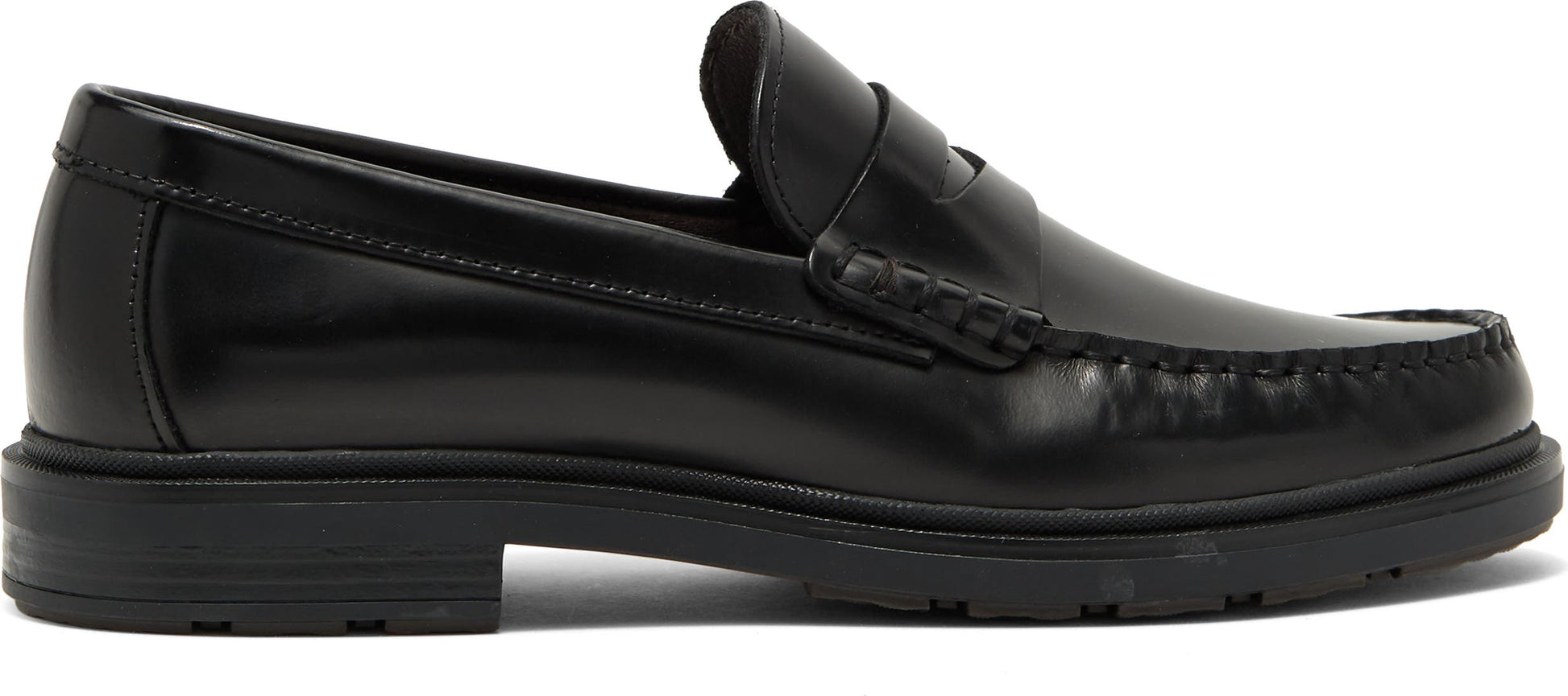 Bruno Magli Mello Penny Loafer, Alternate, color, BLACK