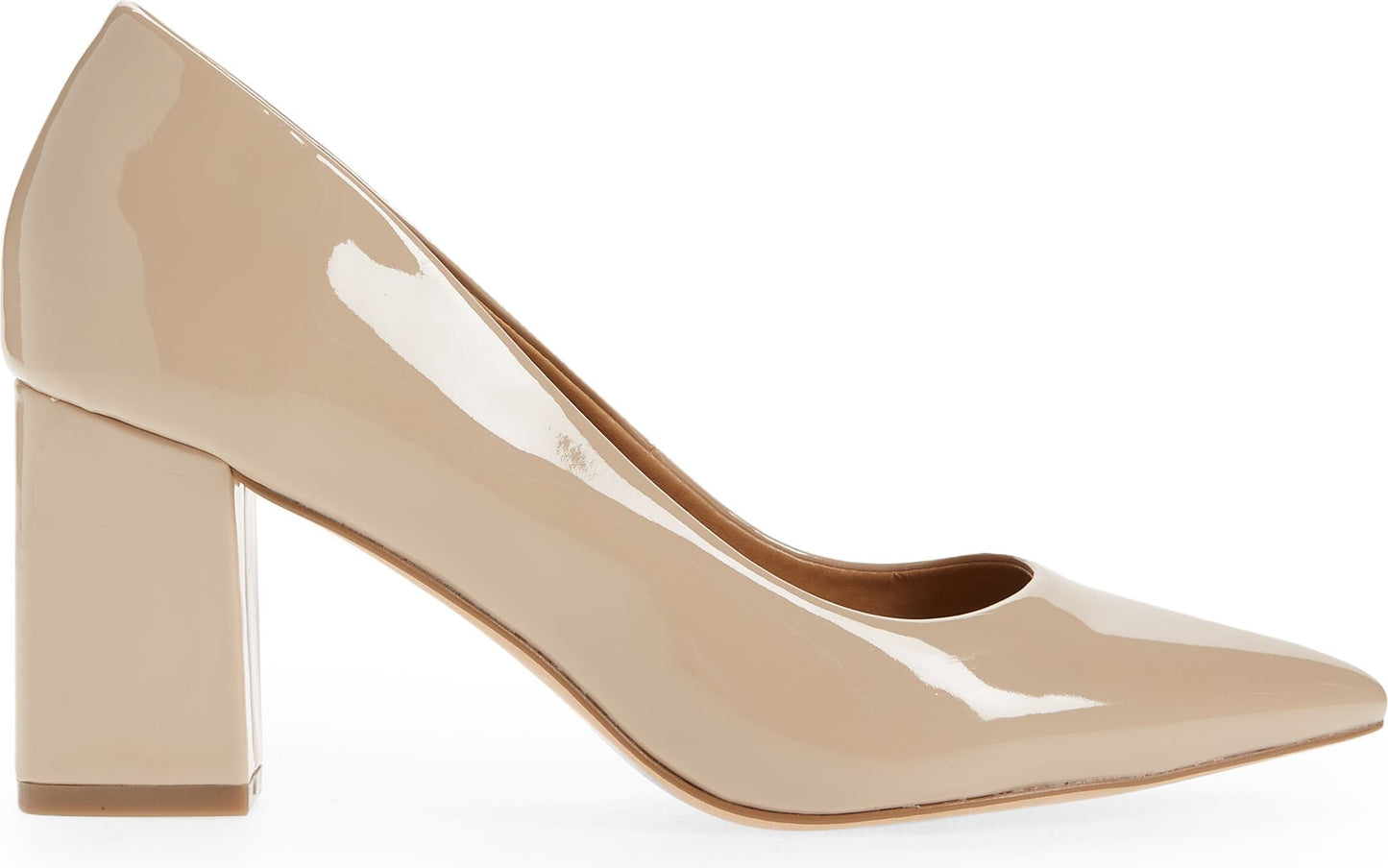 ABOUND Audry Block Heel Pump, Alternate, color, BEIGE