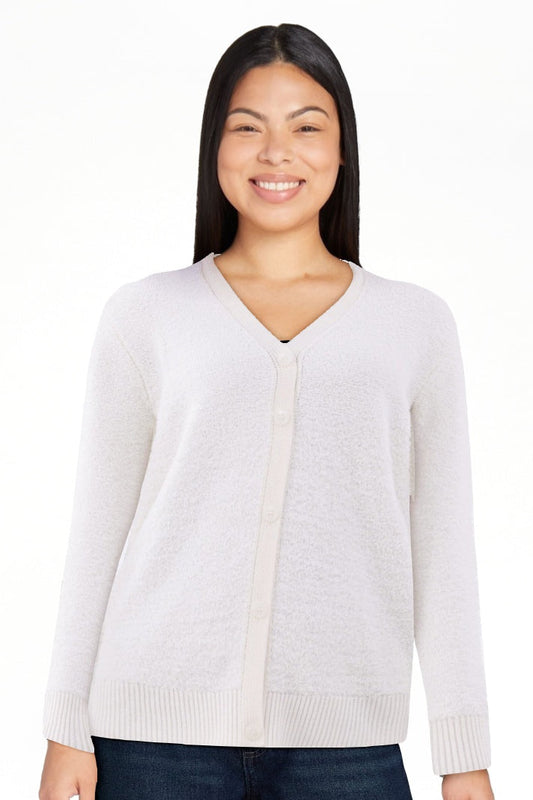 thumbnail image 1 of Time and Tru Women's Super Soft Button Cardigan, Sizes XS-XXXL, 1 of 8
