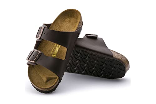 Birkenstock Men's Amalfi Leather Soft Footbed Arizona Sandals