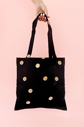 Kate Spade New York Canvas Tote Bag with Interior Pocket