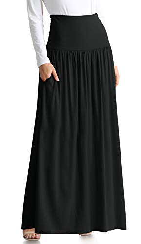 Maxi Skirts for Women Ankle Length Skirt Casual Long Skirt High Waisted Maxi Skirt Reg and Plus Size Skirt Long Skirt