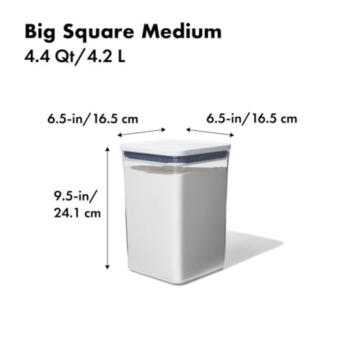 Amazon OXO Good Grips POP Container - 4.4 Qt/4.2 L, Airtight Food Storage Containers