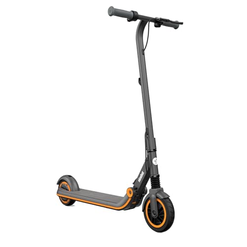 Segway Ninebot eKickScooter - Electric Kick Scooter for Kids Ages 6-14, Up to 11.2 MPH & 6.2 Miles Range - Equipped with 130W/150W/180W Motor, Includes New Cruise Mode, Suitable for Boys and Girls