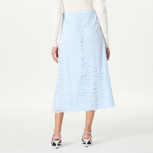 The Drop Women's Standard Elana Lace Midi Skirt