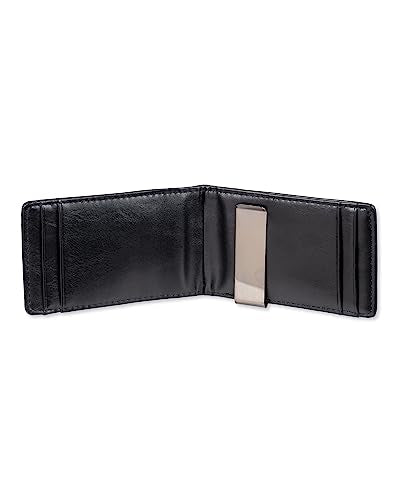 Amazon Essentials Men's Smart Wallet with Removable Money Clip