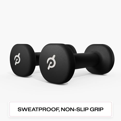 Peloton Light Weights | Set of Two Sweat-Proof Weights with Non-Slip Grip, Designed to Fit in The Back of Peloton Bike and Bike+