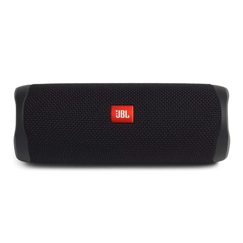 Amazon JBL FLIP 5, Waterproof Portable Bluetooth Speaker, Black, Small