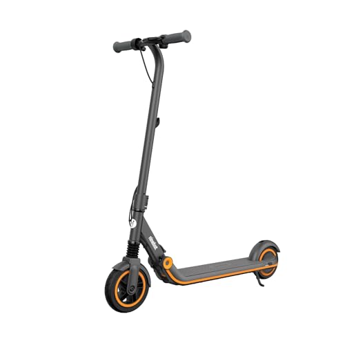 Segway Ninebot eKickScooter - Electric Kick Scooter for Kids Ages 6-14, Up to 11.2 MPH & 6.2 Miles Range - Equipped with 130W/150W/180W Motor, Includes New Cruise Mode, Suitable for Boys and Girls