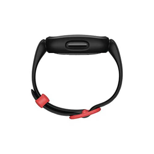 Fitbit Ace 3 Activity-Tracker for Kids 6+ One Size, Black/Racer Red