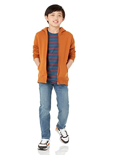 Amazon Essentials Boys and Toddlers' Fleece Zip-up Hoodie Sweatshirt