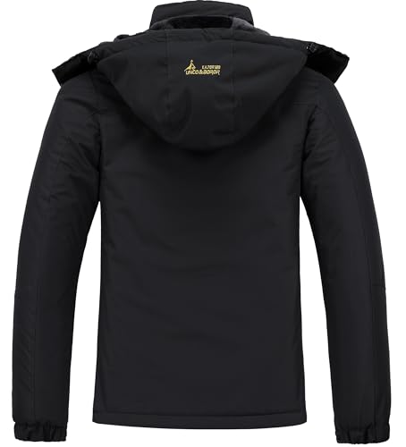 Ski Jacket for Men Waterproof Warm Winter Snow Coat for Hiking