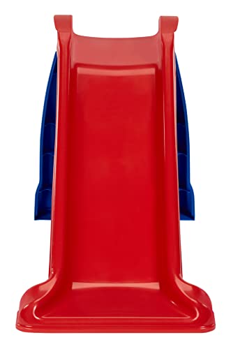 Little Tikes First Slip And Slide, Easy Set Up Playset for Indoor Outdoor Backyard, Easy to Store, Safe Toy for Toddler,Kids (Red/Blue), 39.00''L x 18.00''W x 23.00''H