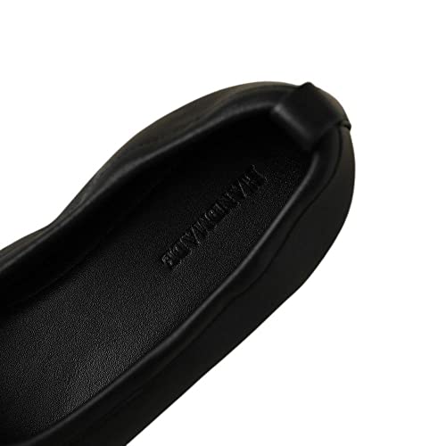 TinaCus Women's Square Toe Soft Leather Handmade Slip On Plicated Comfort Casual Flats Shoes