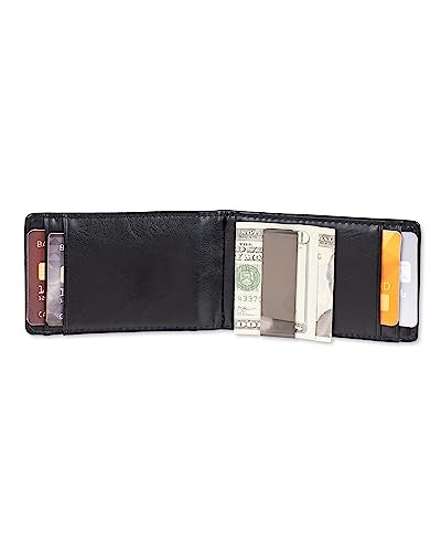 Amazon Essentials Men's Smart Wallet with Removable Money Clip