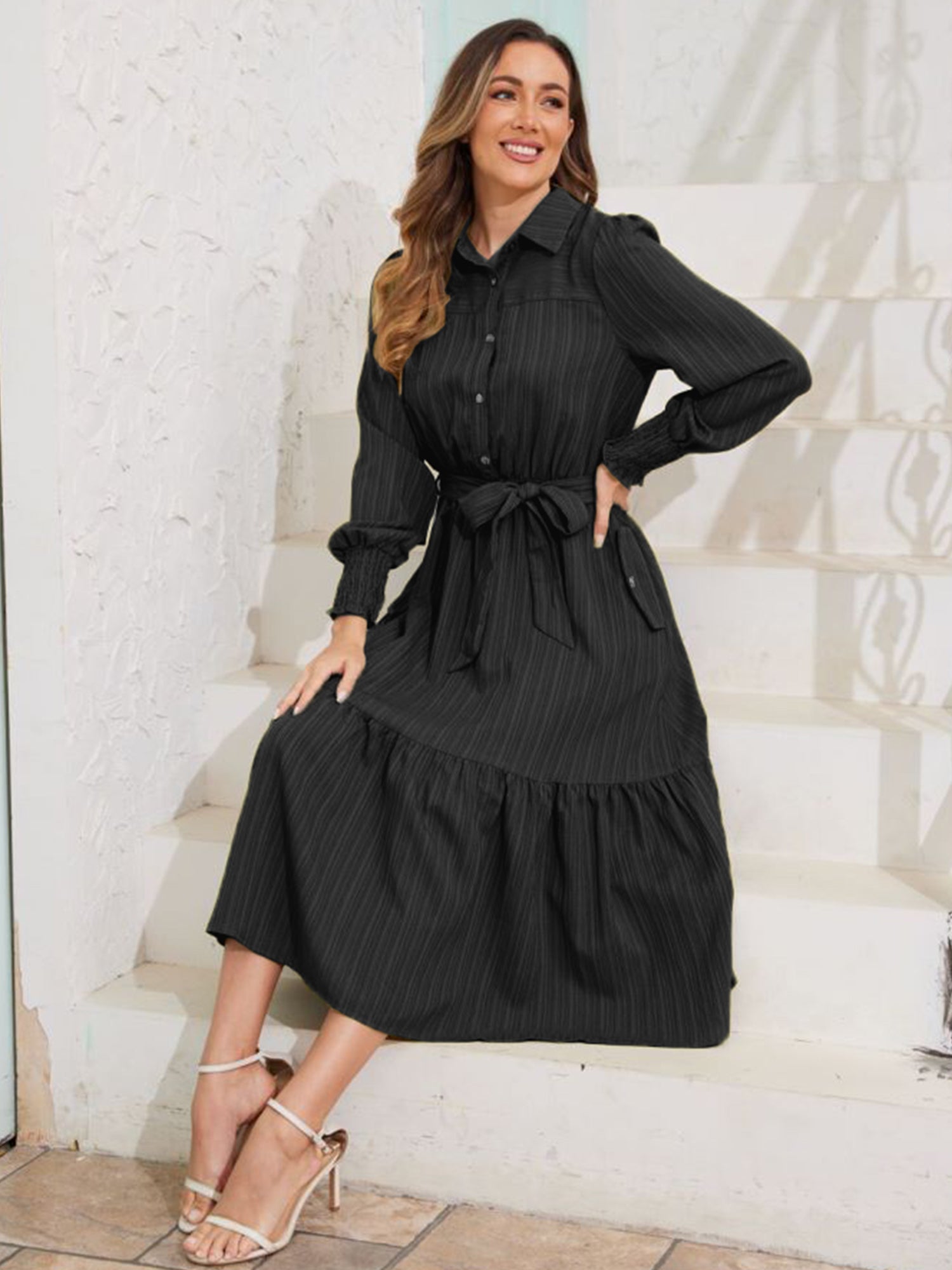 Walmart Frontwalk Fall Dresses For Women 2024 Lapel Neck Button Long S – VinNews Recommendations Walmart Frontwalk Fall Dresses For Women 2024 Lapel Neck Button Long S – VinNews Recommendations