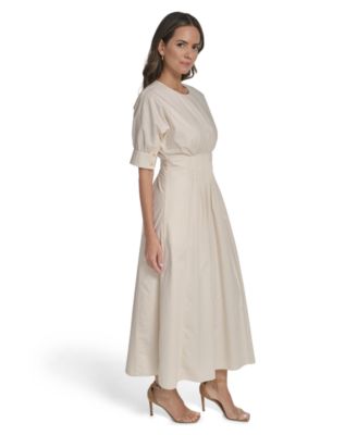 Macy's Vince CamutoWomen's Dolman-Sleeve Pleated Waist Dress