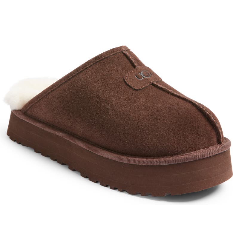 UGG® Discoquette Genuine Shearling Slide Slipper