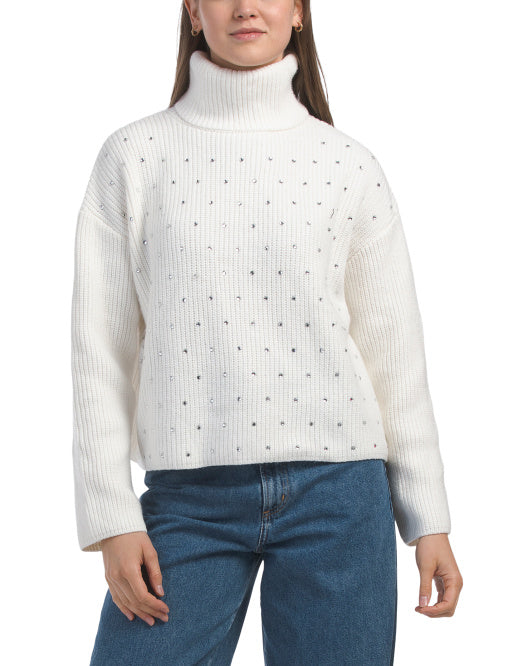 Astro Rhinestone Sweater