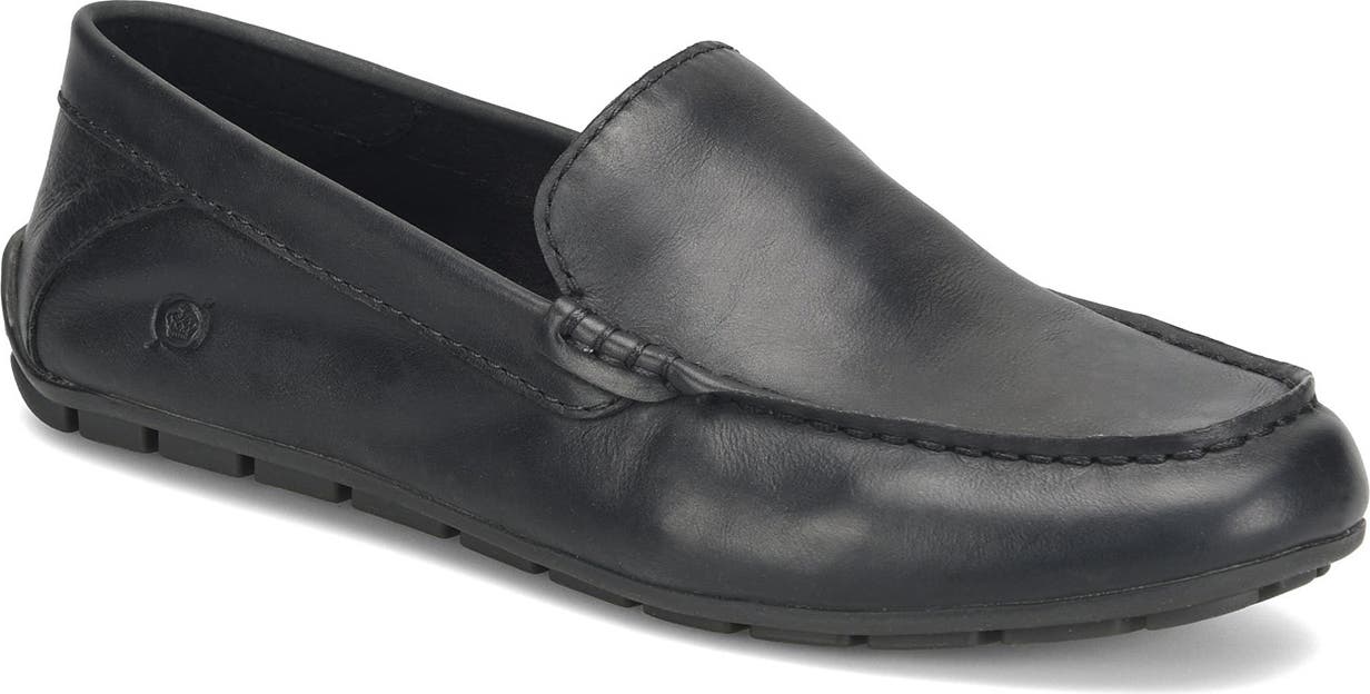 BØRN Born Liam Leather Loafer, Main, color, BLACK F/G