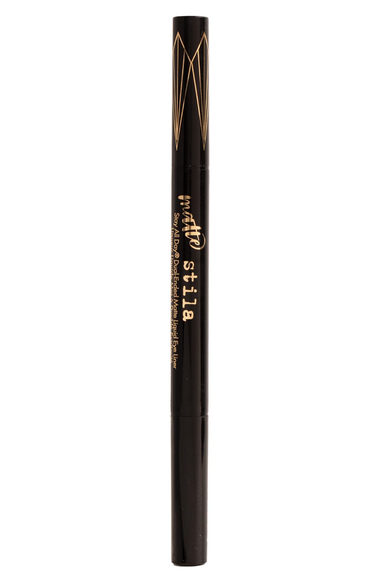 Stila Stay All Day<sup>®</sup> Dual-Ended Matte Liquid Eye Liner, Alternate, color, BLACK