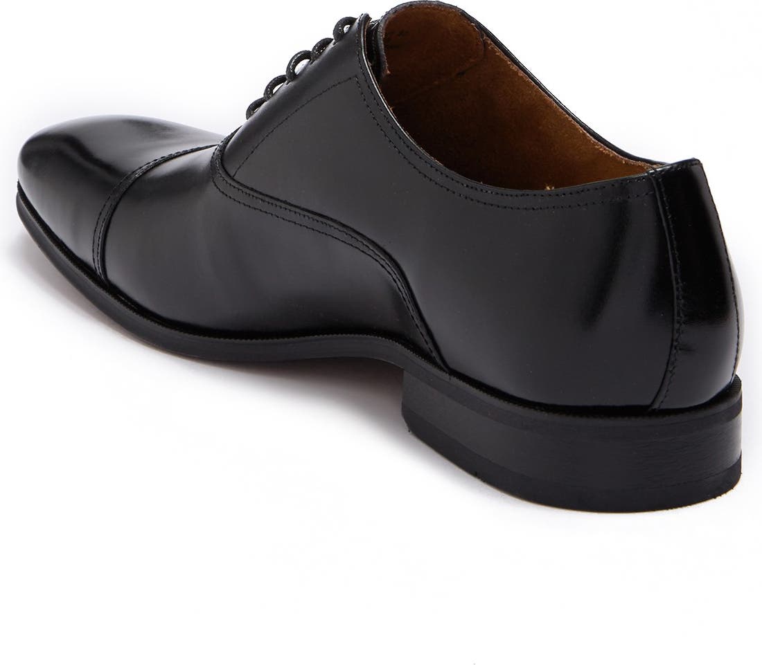 Florsheim Chicago Leather Oxford, Alternate, color, BLACK