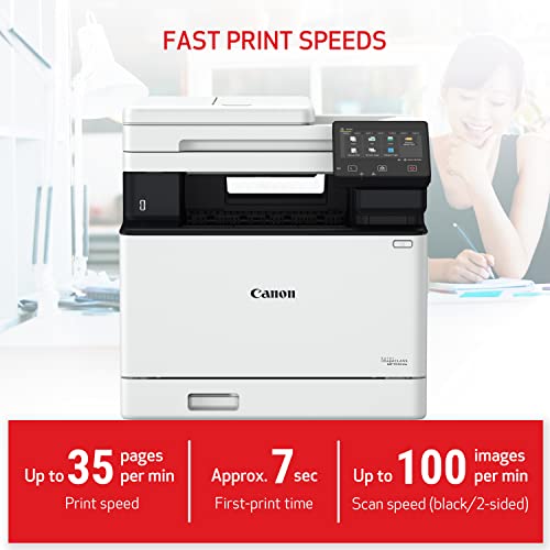 Canon® imageCLASS® MF753Cdw Wireless Laser All-In-One Color Printer