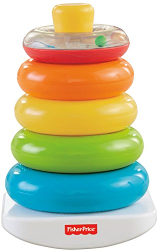 Fisher-Price Stacking Toy Baby's First Blocks Set of 10 Shapes for Sorting  Play for Infants Ages 6+ Months