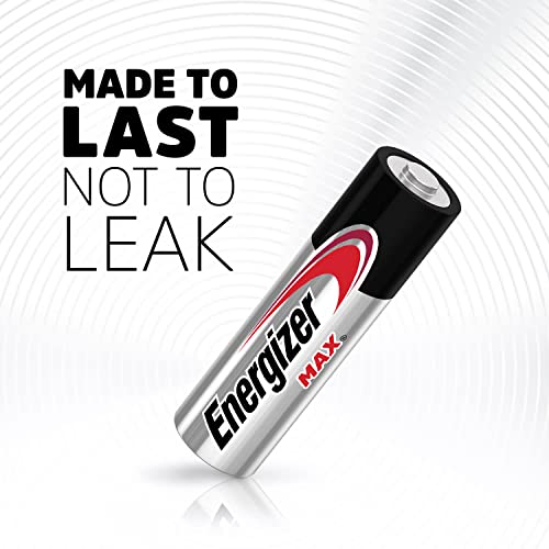 Amazon Energizer AA Batteries, Max Double A Battery Alkaline, 24 Count