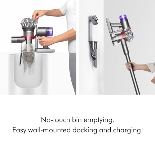 Dyson V8 Plus Cordless Vacuum, Silver/Nickel