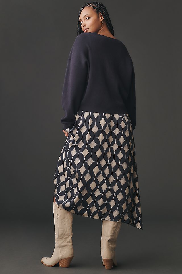 Anthropologie The Gemini Twofer Sweater + Dress Set